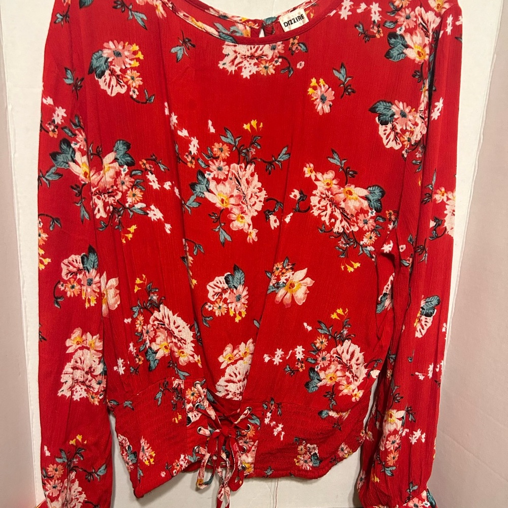 Retro Y 2K women’s  Top by Dizzire Sz XL